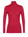 Dames hoodie Icebreaker  W 260 Tech LS Half Zip Cherry