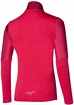 Dames hoodie Mizuno  Hybrid LS HZ /Rose Red