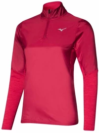 Dames hoodie Mizuno Hybrid LS HZ /Rose Red