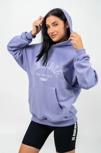 Dames hoodie Nebbia  Branded Oversized Hoodie purple M