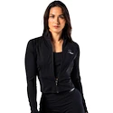 Dames hoodie Nebbia Deni x NEBBIA Fitness Zip Tracktop 314 black