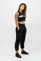 Dames hoodie Nebbia MUSCLE MOMMY Sleeveless Zip-Up Hoodie 258 black