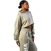 Dames hoodie Nebbia STRONG BEAUTY Oversized Hoodie OWN YOUR POWER 433 light green