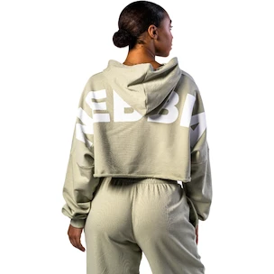 Dames hoodie Nebbia STRONG BEAUTY Oversized Hoodie OWN YOUR POWER 433 light green