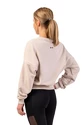 Dames hoodie Nebbia  Volná mikina přes hlavu „Feeling Good“ 420 cream
