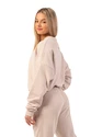 Dames hoodie Nebbia  Volná mikina přes hlavu „Feeling Good“ 420 cream