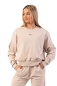 Dames hoodie Nebbia  Volná mikina přes hlavu „Feeling Good“ 420 cream