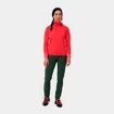 Dames hoodie Salewa  Agner Hybrid PL/DST Calypso Coral Mel