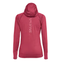 Dames hoodie Salewa  Agner Hybrid PL/DST FZ Hdy Syrah Melange