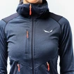 Dames hoodie Salewa  Agner Hybrid PL/DST Navy Blazer Melange