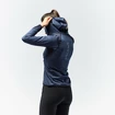 Dames hoodie Salewa  Agner Hybrid PL/DST Navy Blazer Melange