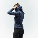 Dames hoodie Salewa  Agner Hybrid PL/DST Navy Blazer Melange