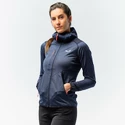 Dames hoodie Salewa  Agner Hybrid PL/DST Navy Blazer Melange