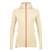 Dames hoodie Salewa  Light Micro PL Oatmeal Melange