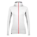 Dames hoodie Salewa  Light Micro PL White Melange