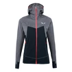 Dames hoodie Salewa  Puez hybrid polarlite hooded fleece Navy blazer melange