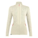 Dames hoodie Salewa  Rocca 2 PL W Fleece Oatmeal Melange