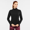 Dames hoodie Salomon  Outrack Full Zip Mid Black