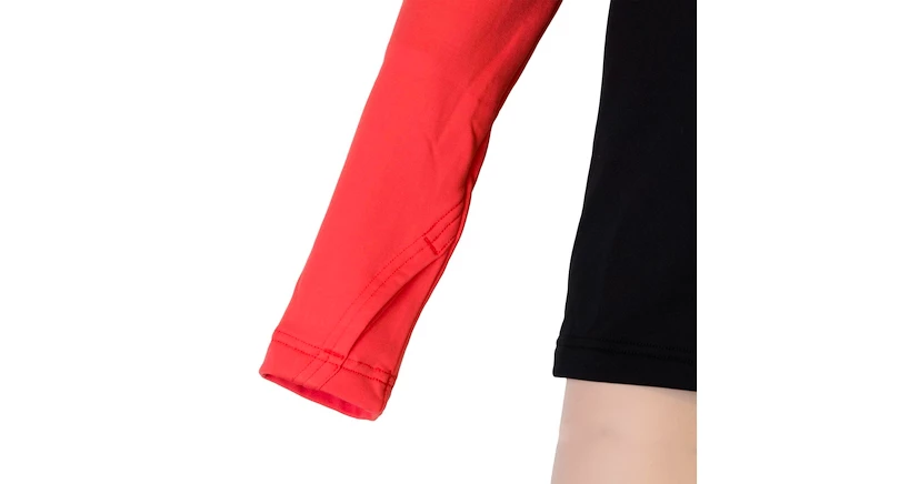 Dames hoodie Sensor  Coolmax Thermo black/orange XL