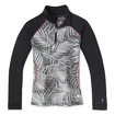Dames hoodie Smartwool  W Merino 250 BL Pattern 1/4 ZIP Boxed