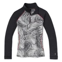 Dames hoodie Smartwool  W Merino 250 BL Pattern 1/4 ZIP Boxed