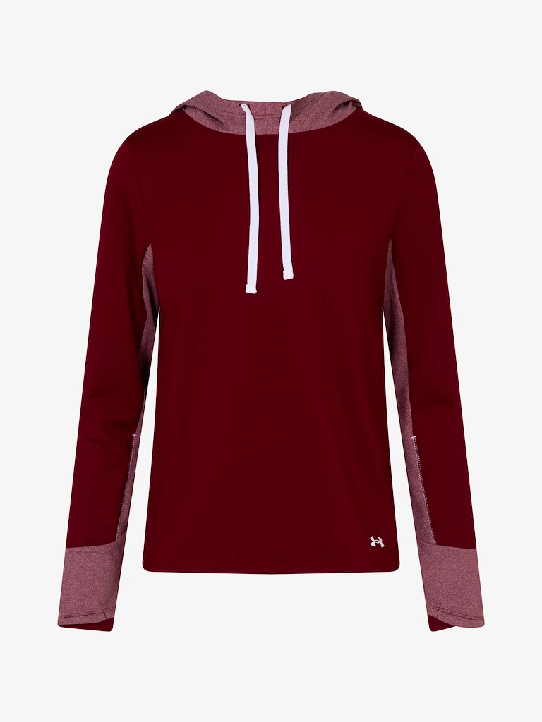 Dames hoodie Under Armour  ColdGear Hoodie-RED XS