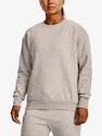 Dames hoodie Under Armour  Essential Fleece Crew-GRY S