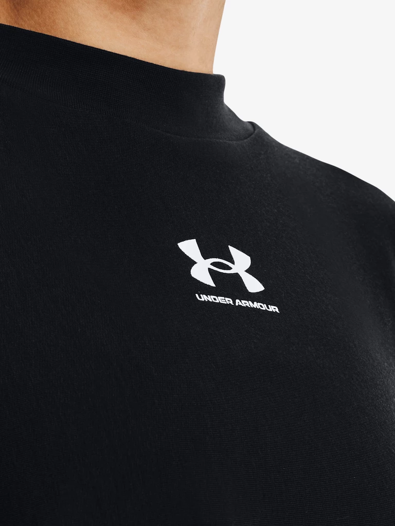 Dames hoodie Under Armour  Rival Terry Oversized Crw-BLK