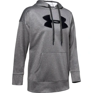 Dames hoodie Under Armour  Synthetic Fleece Chenille Logo PO Hooodie grey XS