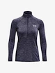 Dames hoodie Under Armour  Tech 1/2 Zip - Twist-GRY