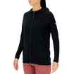 Dames hoodie UYN  Run Fit OW Hooded Full Zip Blackboard