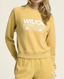 Dames hoodie Wilson W Sideline Crew Golden