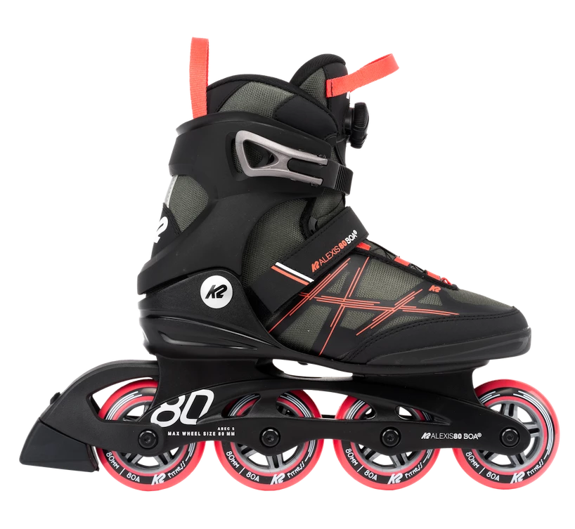 Dames inlineskates K2 Alexis 80 Boa