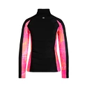 Dames jas BIDI BADU  Dania Tech Down Jacket Dark Grey/Pink