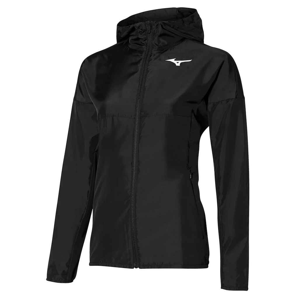 Dames jas Mizuno  Training Hooded Jacket Black