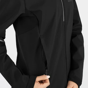 Dames jas Salomon  Agile Softshell Jacket Black XS