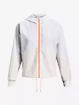 Dames jas Under Armour  Woven FZ Jacket-WHT S