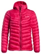 Dames jas VAUDE  Wo Batura Hooded Insulation Jacket Crimson red