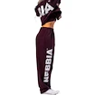 Dames joggingbroek Nebbia STRONG BEAUTY Loose-Fit Baggy Pants BOYFRIEND STYLE 432 dark red