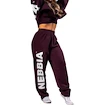 Dames joggingbroek Nebbia STRONG BEAUTY Loose-Fit Baggy Pants BOYFRIEND STYLE 432 dark red