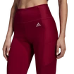 Dames legging adidas  x Zoe Saldana sport Tights Legacy Burgundy