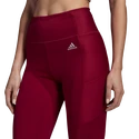 Dames legging adidas  x Zoe Saldana sport Tights Legacy Burgundy