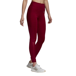 Dames legging adidas  x Zoe Saldana sport Tights Legacy Burgundy