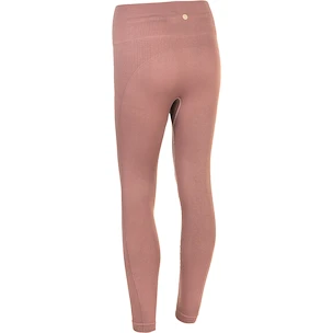 Dames legging Endurance  Flow Ribbed Seamless Tights Burnt Rose