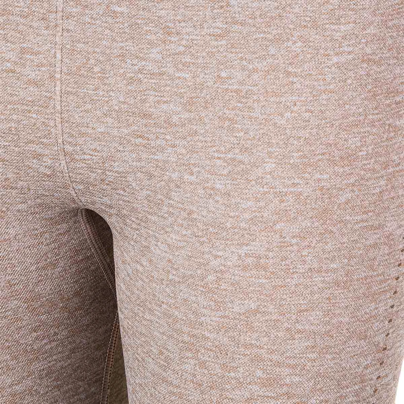Dames legging Endurance  Flowee Seamless Tights Warm Taupe L/XL