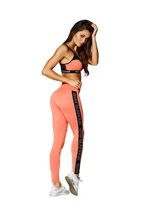 Dames legging Gym Glamour  High Waist Orange XS