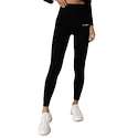 Dames legging GymBeam  FLO Ribbed Leggings Black XL