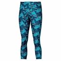 Dames legging Mizuno  7/8 Printed Tight Algiers Blue