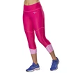 Dames legging Mizuno Core 3/4 Tight Pink Peacock