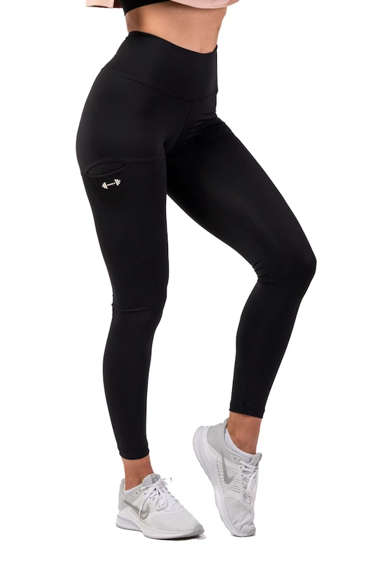 Dames legging Nebbia  Active High-Waist Smart Pocket Leggings 402 black XS